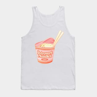 Introvert Noodles Tank Top